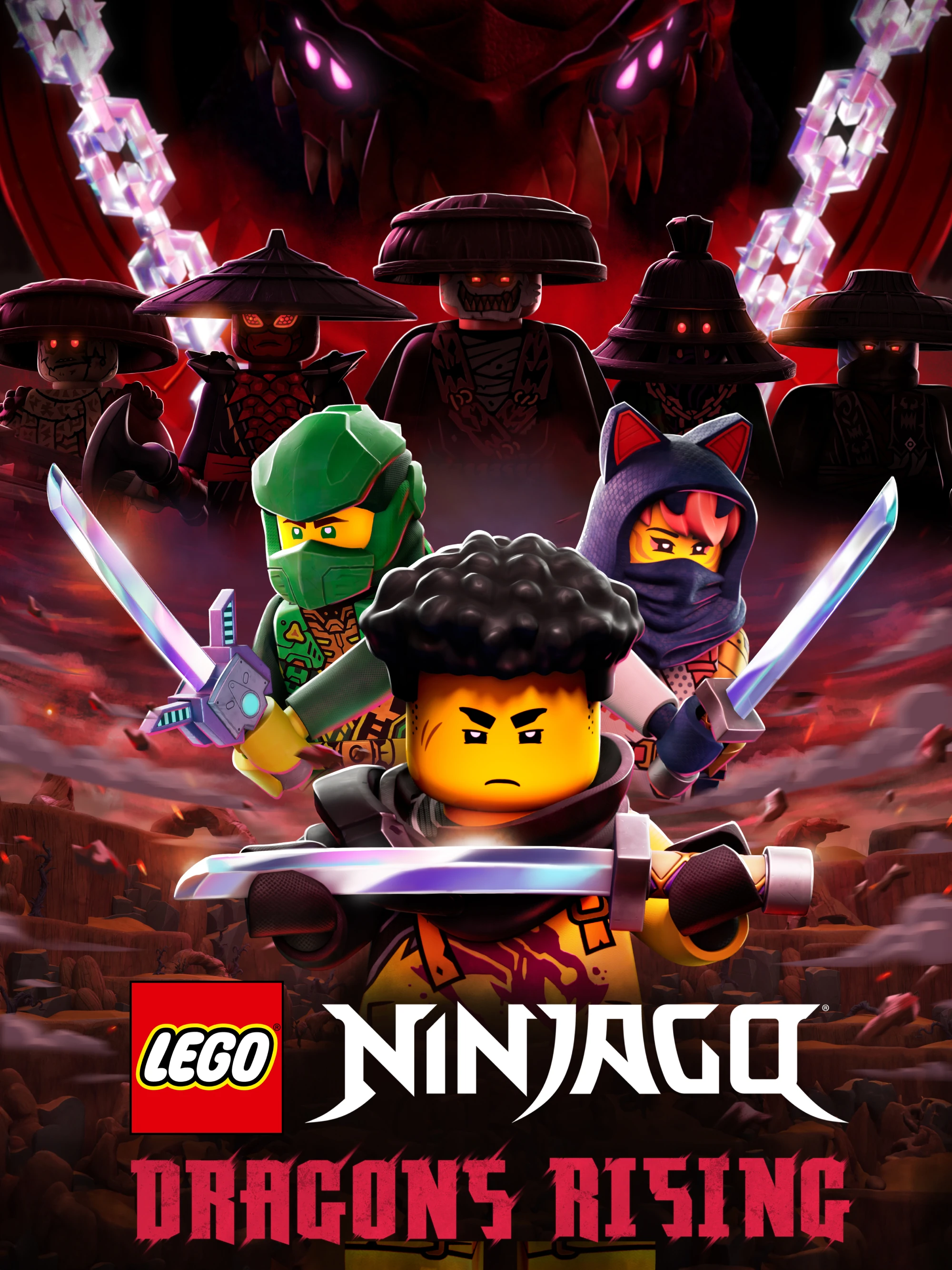 Affiche du projet Ninjago : Le soulèvement des dragons - Saison 3