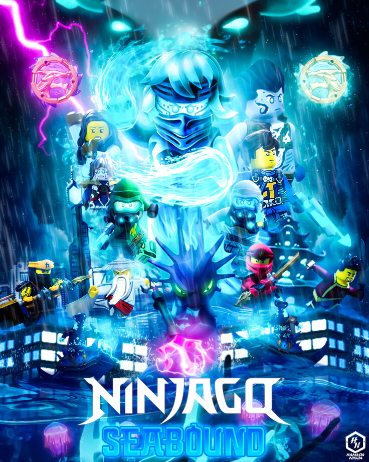 Affiche de la sérier 'Ninjago : seabound'