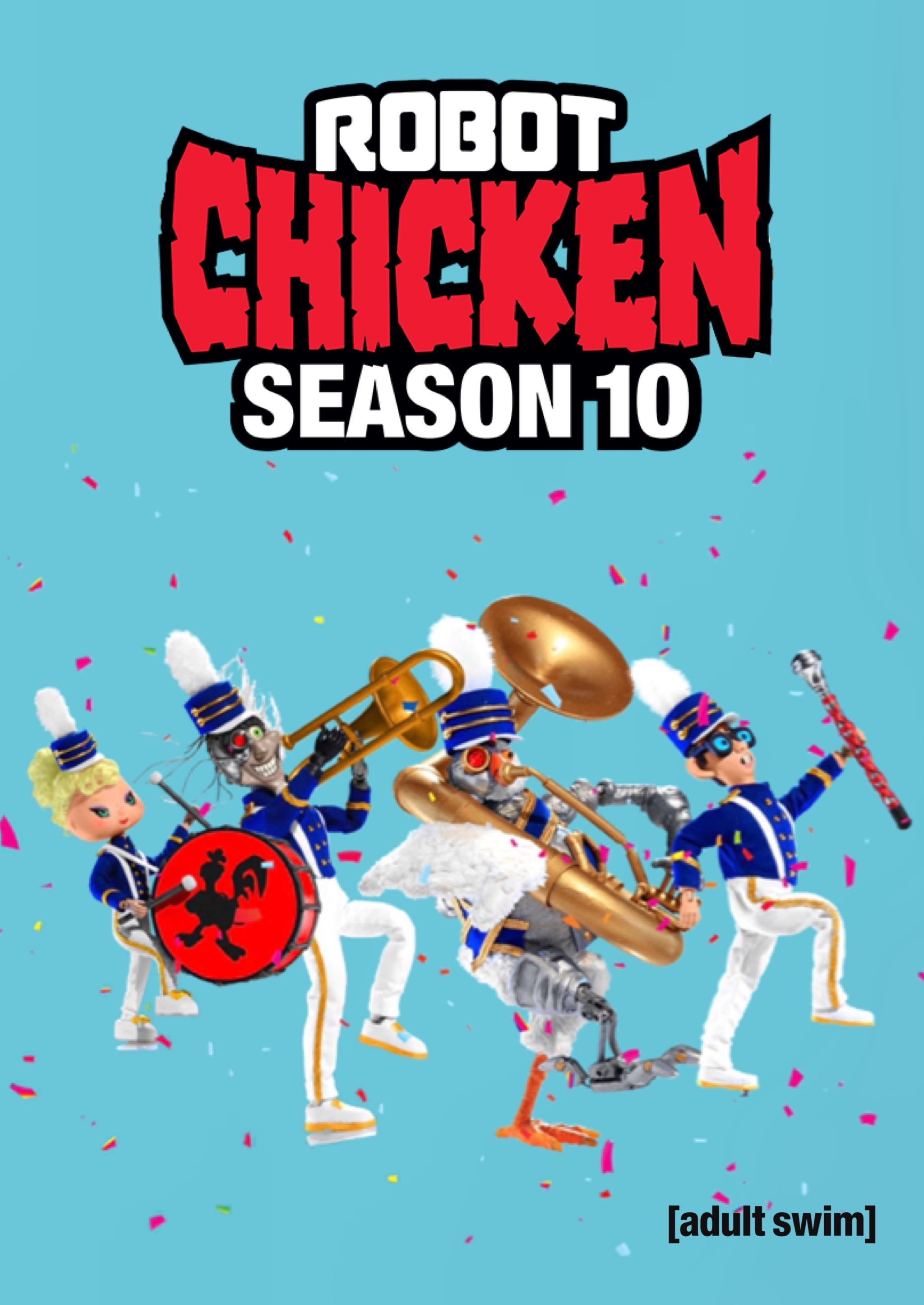 Affiche de la série 'Robot chicken'